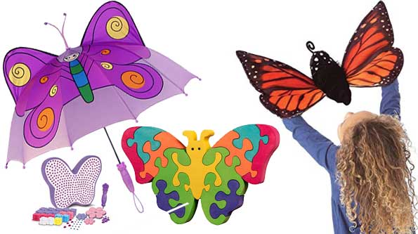 Kids Butterfly Games Toys Raingear